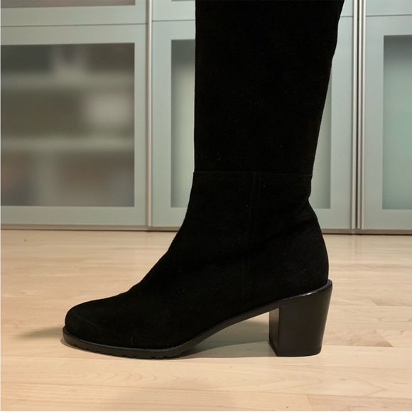 Stuart Weitzman Over the Knee Suede Boots - Picture 4 of 5